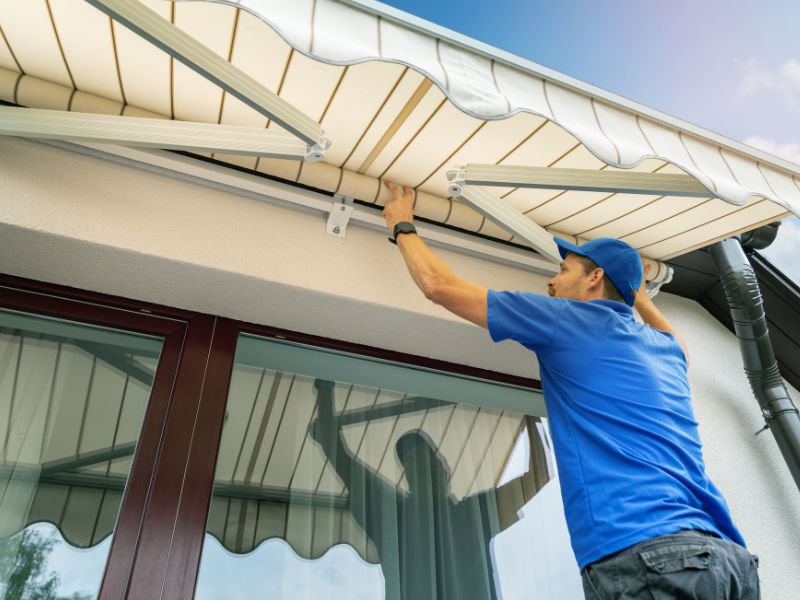 cuidados y mantenimiento de toldos